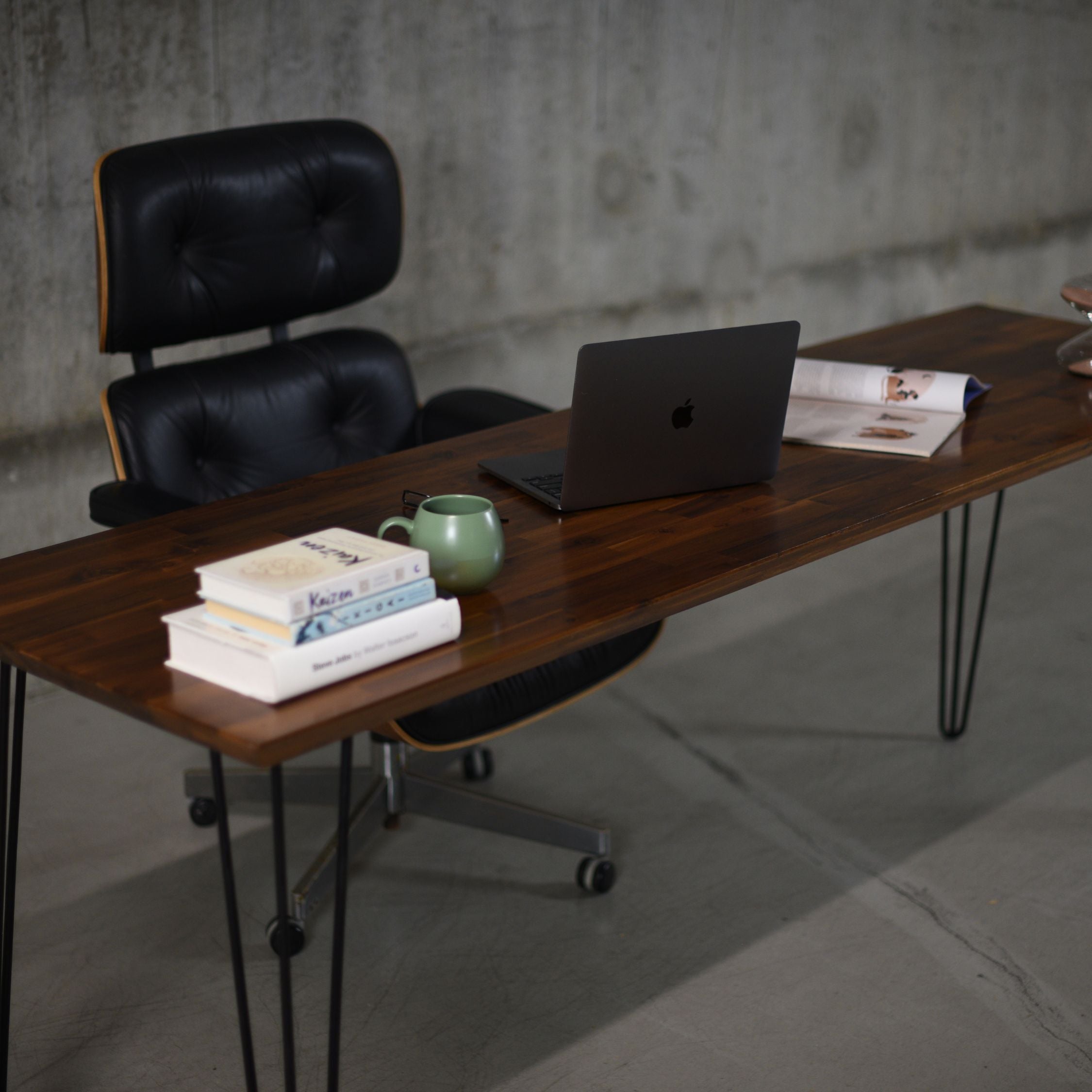 Bloom Extra Long Desk 2.0  2-Person Desk. Minimalist & Industrial